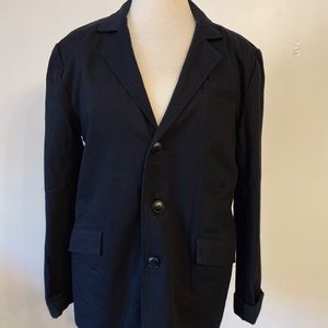 LF Carmar Black simple Blazer ⭐️ NWT